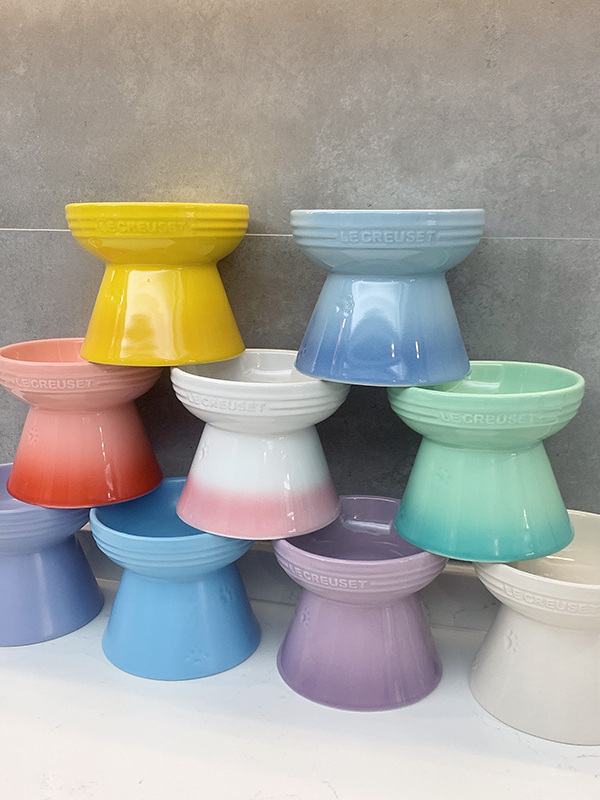 Royal Canin Food Medium - Керамическая миска Le Creuset Cool Color